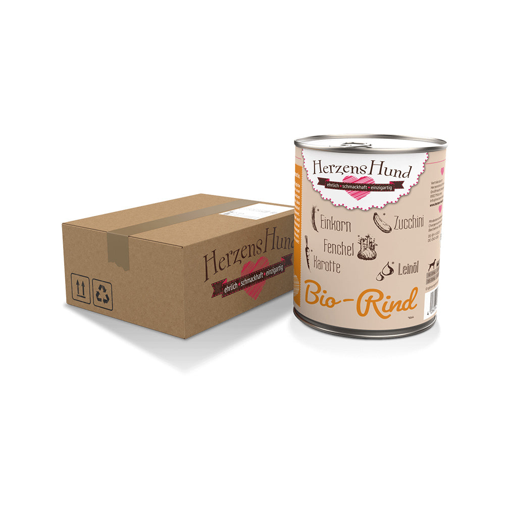HerzensHund Bio-Rind mit Bio-Gemüse für Hunde – Image 2