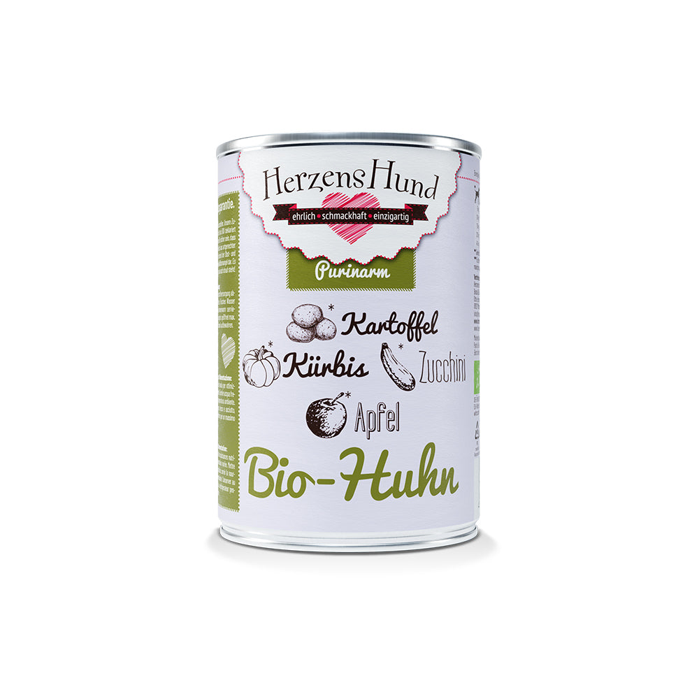 HerzensHund Lachs mit Karotte - purinarm für Hunde 12 x 400g – Image 2