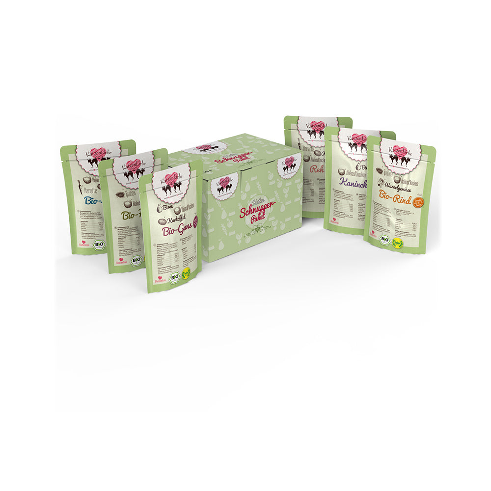 KatzenLiebe Schnupperpaket Katze (6x100g MixPaket) für Katzen